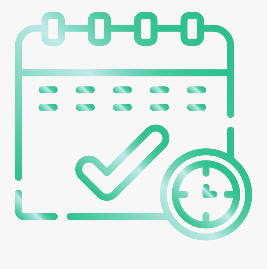 Scheduled Attendance - Calendar, Transparent Clipart