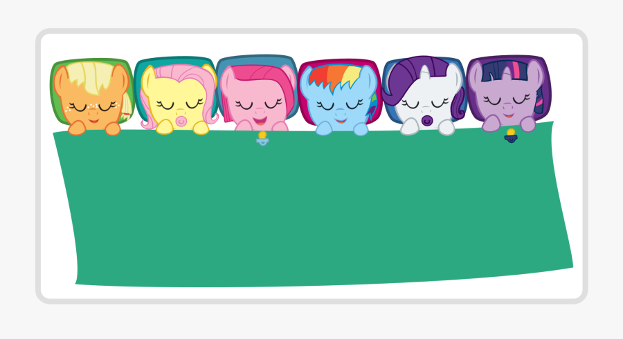 My Little Pony Mane 6 Baby, Transparent Clipart