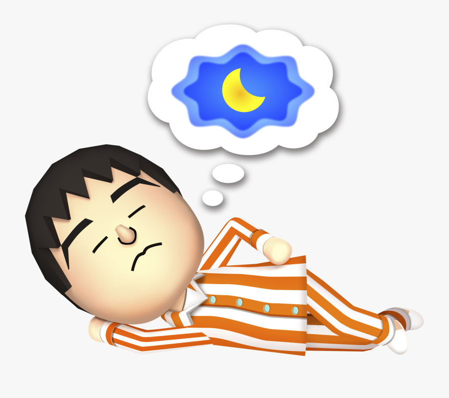 Dreaming Mii - Tomodachi Life, Transparent Clipart