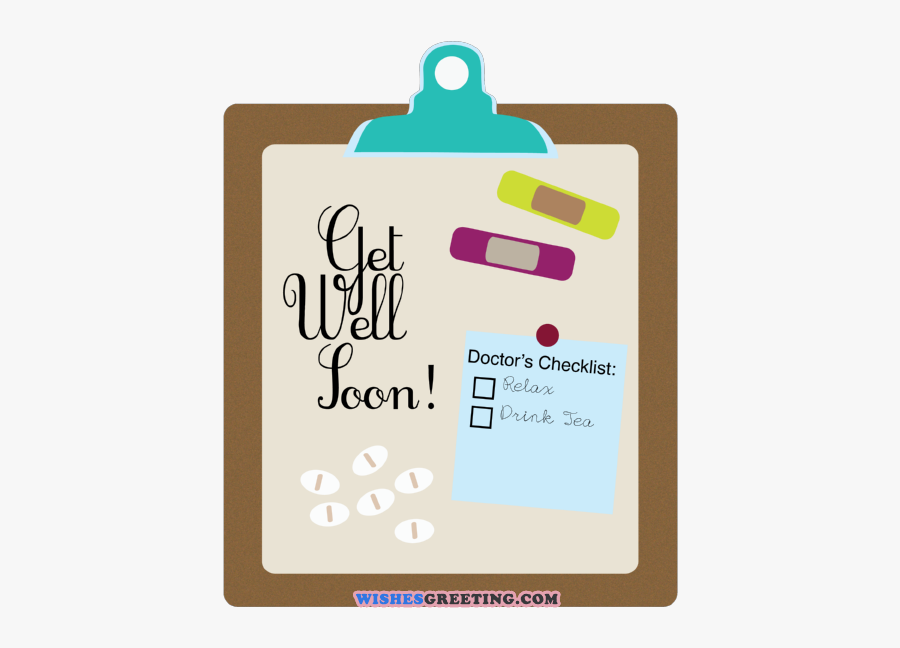 Clip Art The Soon Messages And - Get Well Soon Doctor, Transparent Clipart