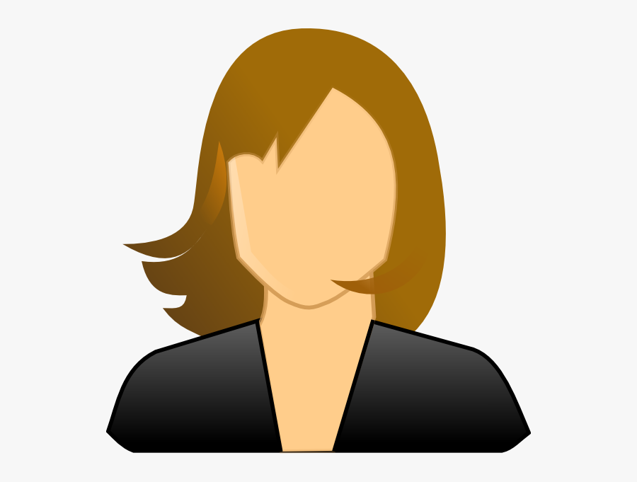 People Clipart Female - Faceless Woman Clipart, Transparent Clipart