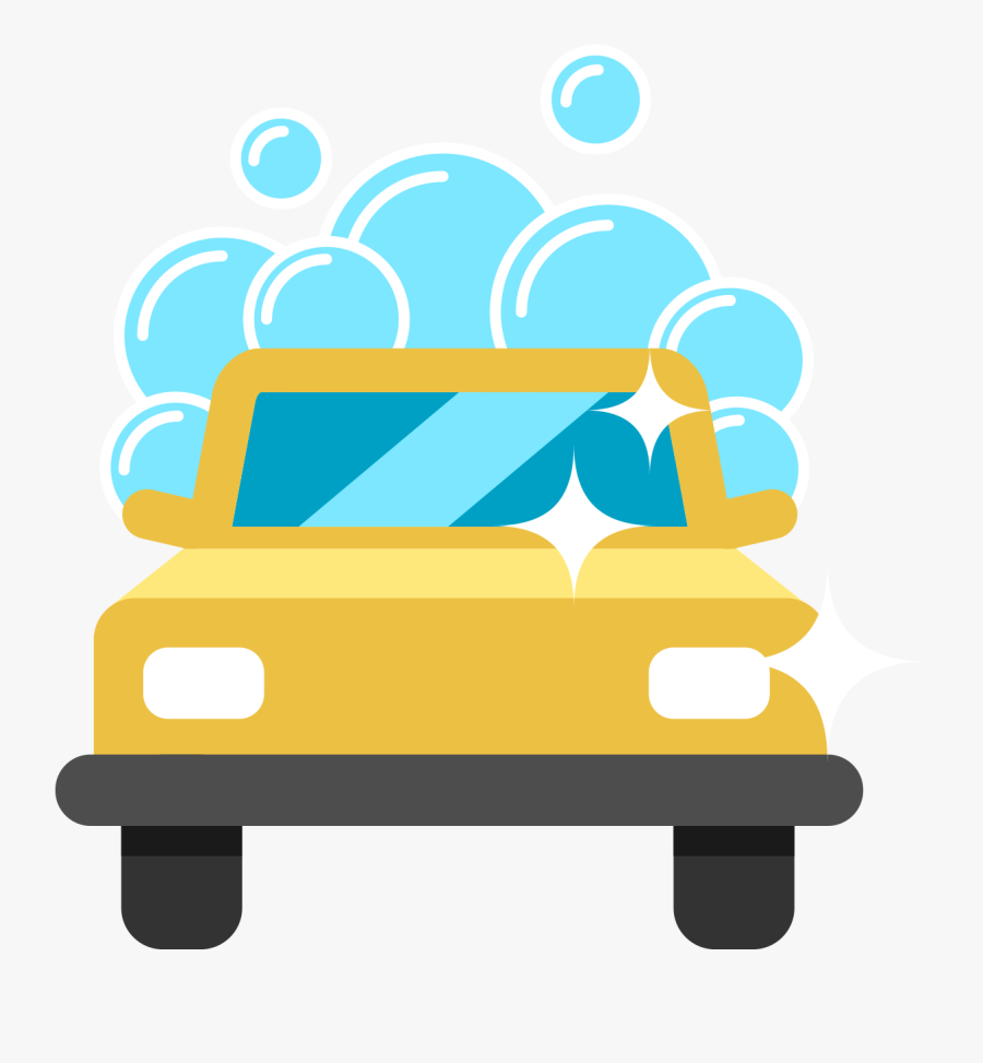 Hand Car Wash Clipart - Car Wash Purple Clipart, Transparent Clipart