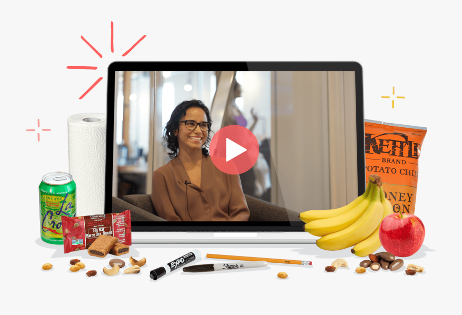 Office Employees Speaking About The Benefits Of Hoppier - Natural Foods, Transparent Clipart