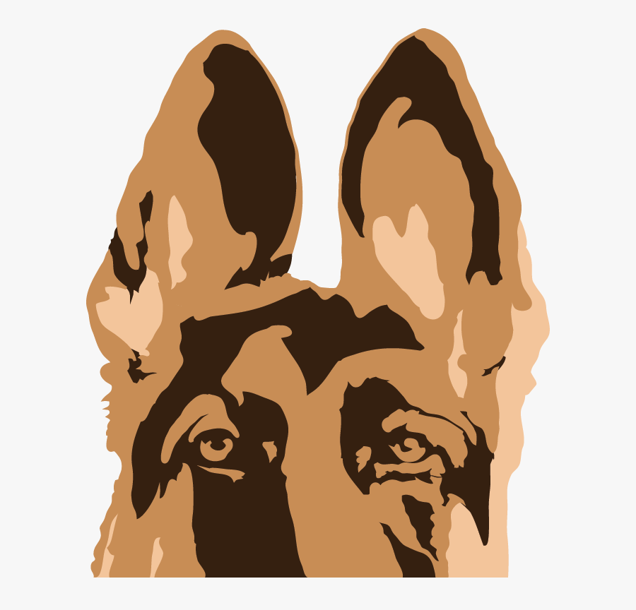 German Shepherd Photos Logo, Transparent Clipart