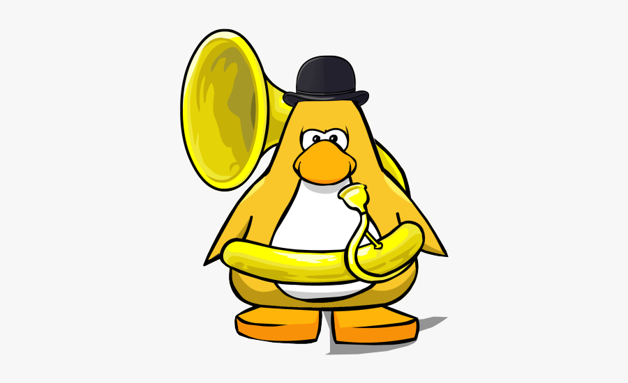 Before - Club Penguin Tuba Gang, Transparent Clipart