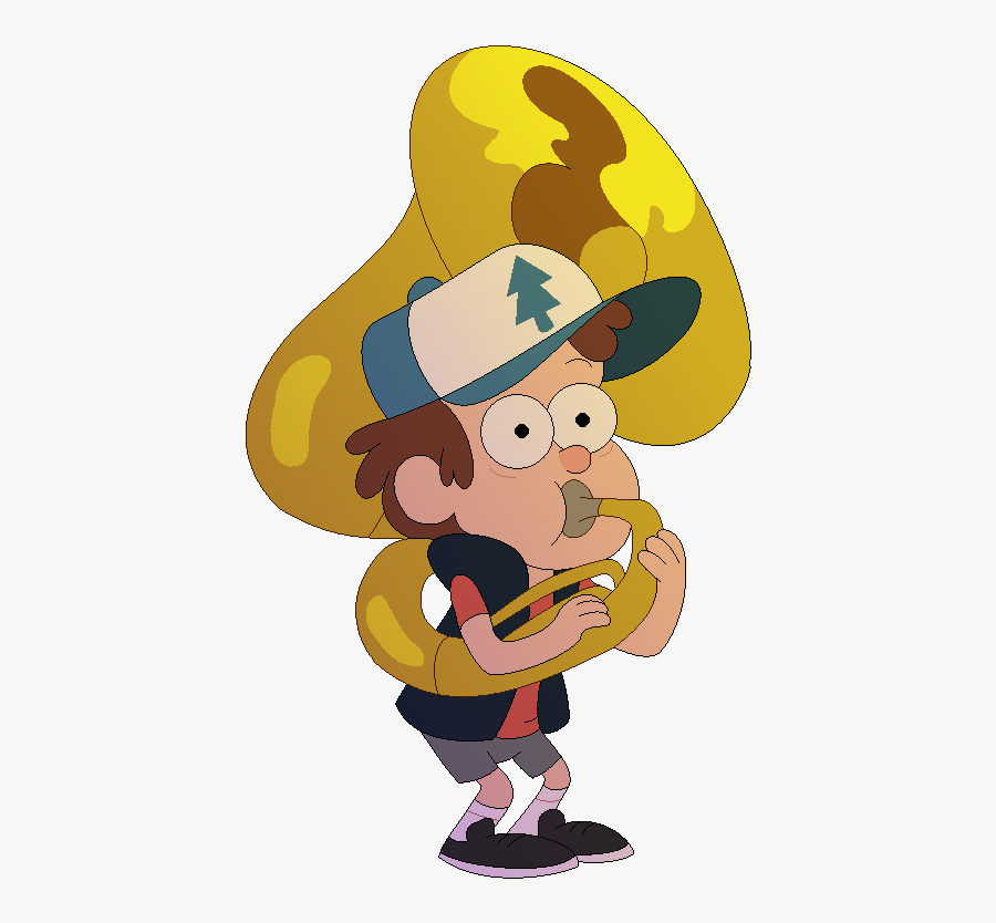 Png Transparent Library Tuba Clipart Tuba Player - Gravity Falls Tuba, Transparent Clipart