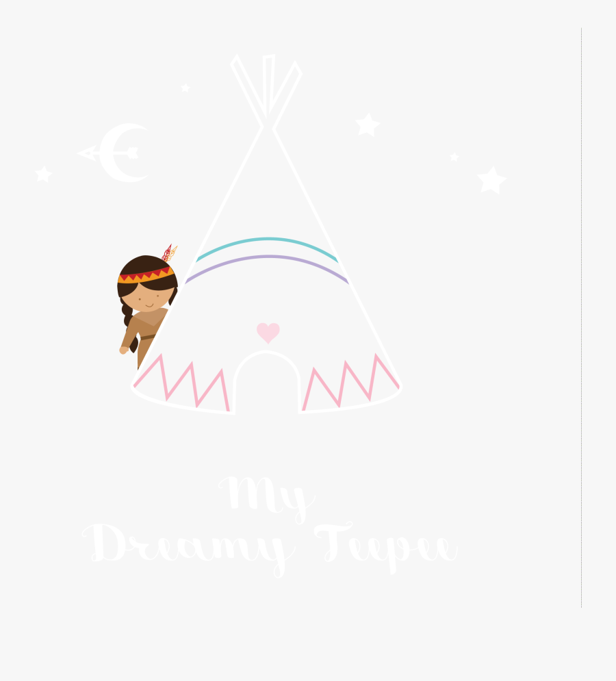 My Dreamy Teepee - Illustration, Transparent Clipart