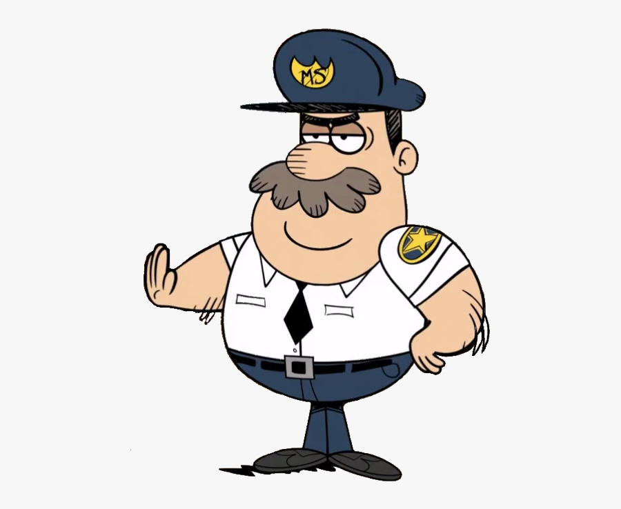 The Loud House Encyclopedia - Loud House Police Officer, Transparent Clipart