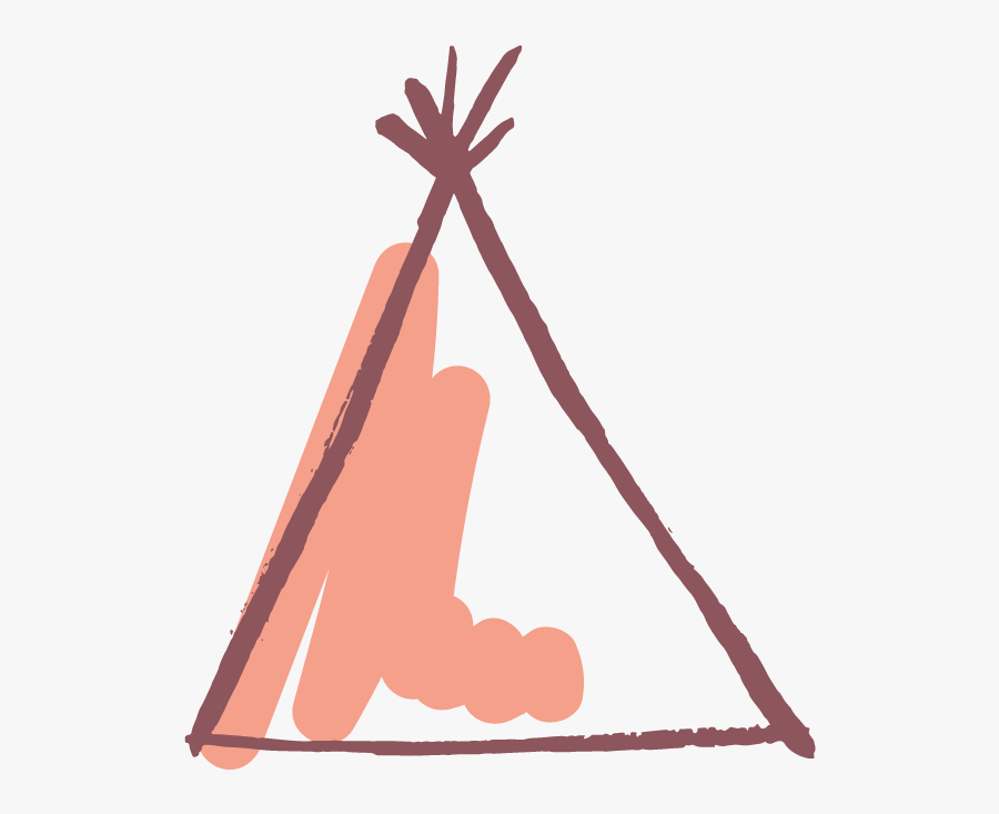 Teepee - Illustration, Transparent Clipart