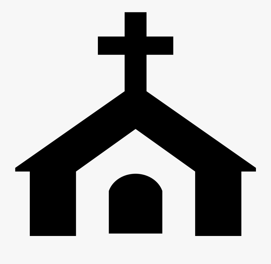 Church Clipart Church Building - Map Symbol For Church, Transparent Clipart