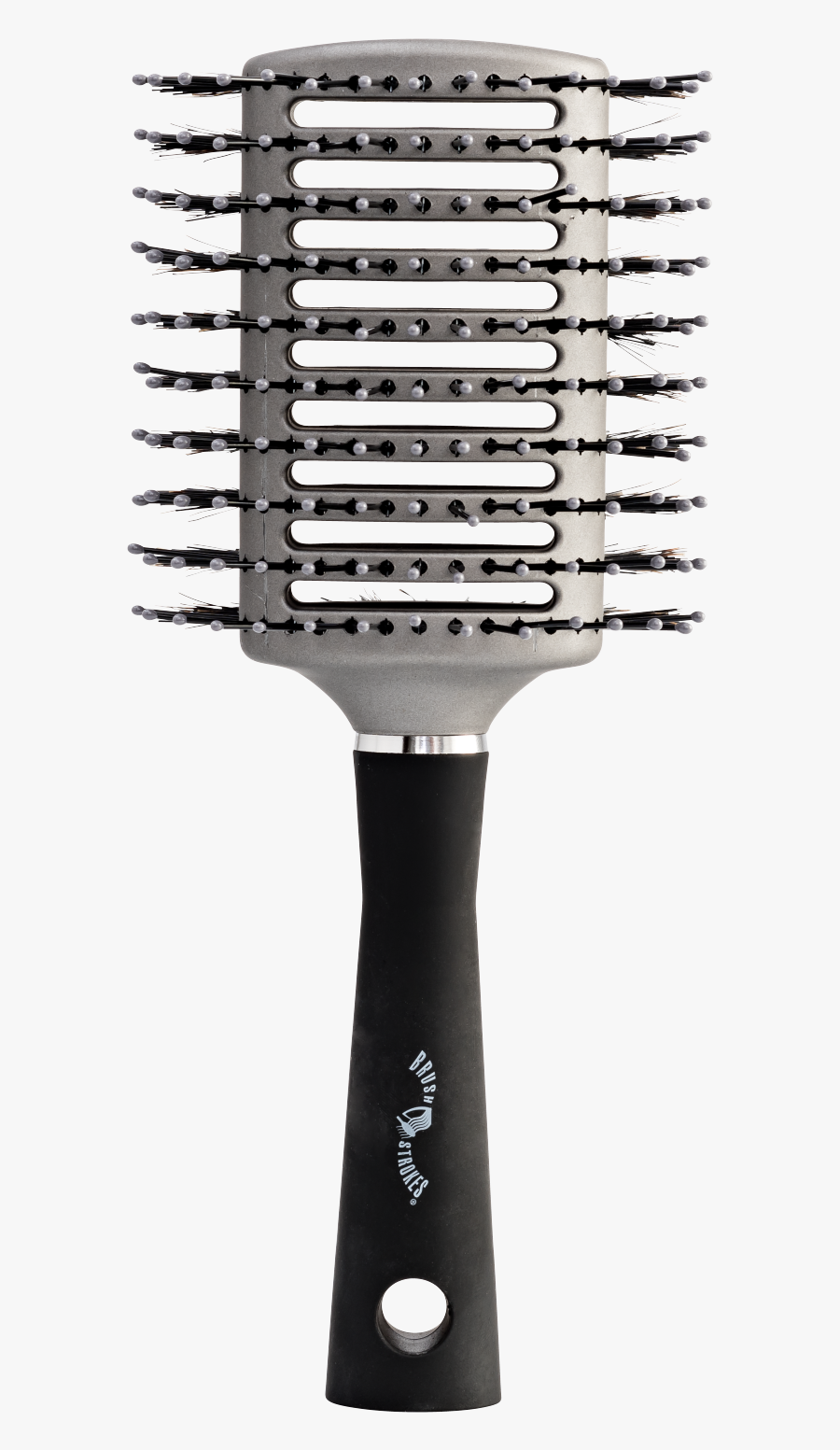 Brush Strokes Vented Dual Sided Oval - Makeup Brushes, Transparent Clipart