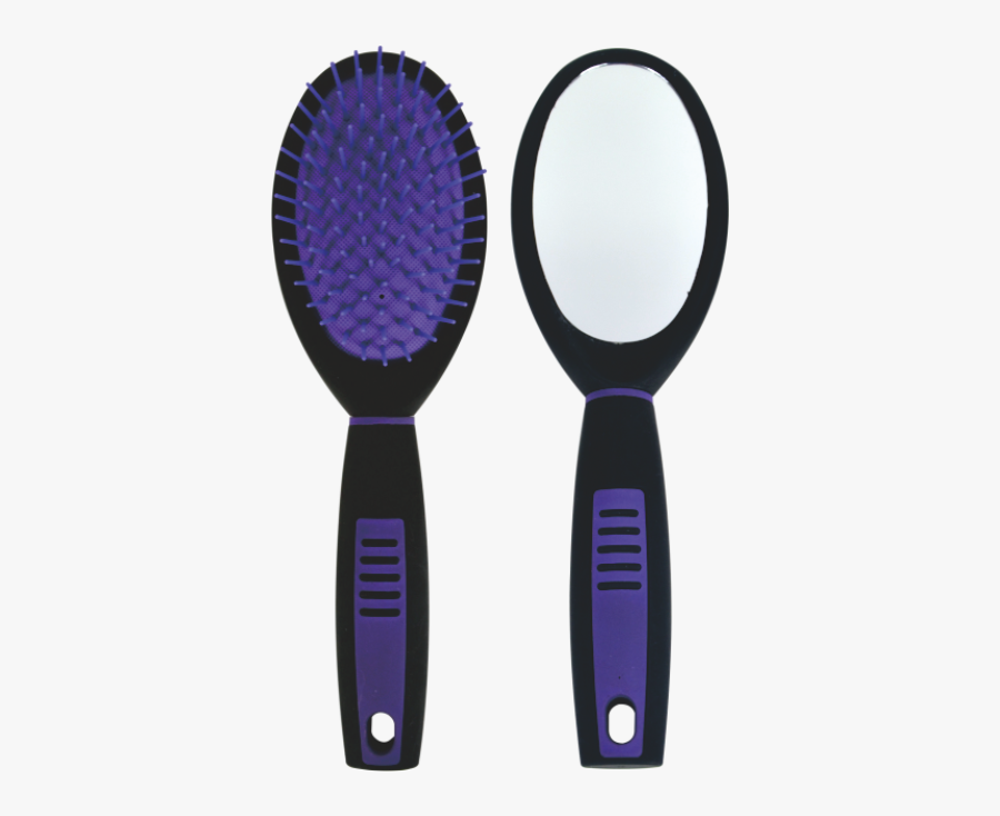 Hairbrush Clipart Purple - Circle, Transparent Clipart
