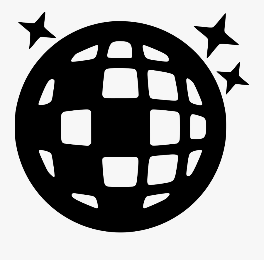 Disco Ball - Disco Ball Icon Svg, Transparent Clipart
