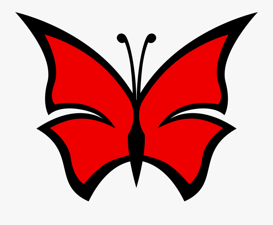 Clipart Red Butterfly Cliparts Free Download Clip Art - Butterfly Clip Art, Transparent Clipart