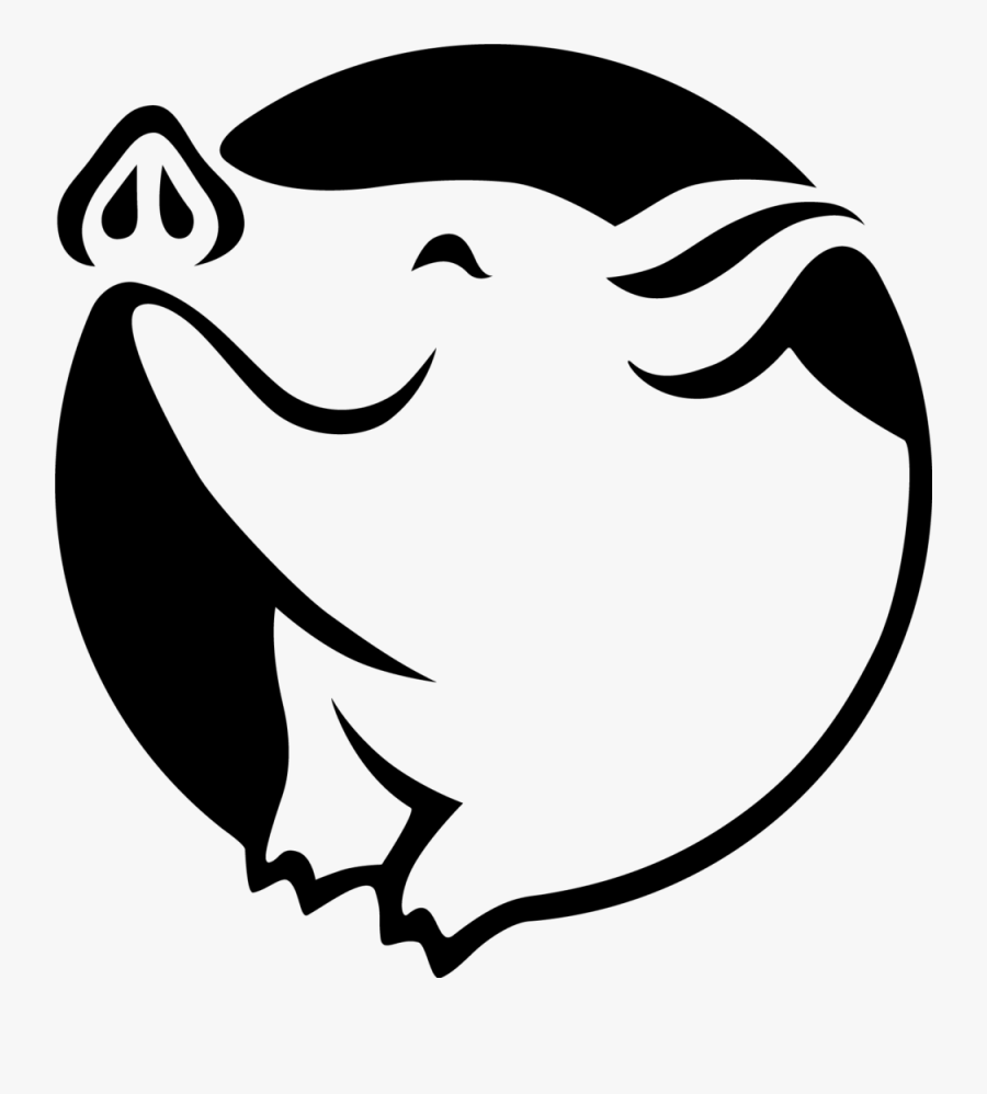 Hog Clip Art, Transparent Clipart