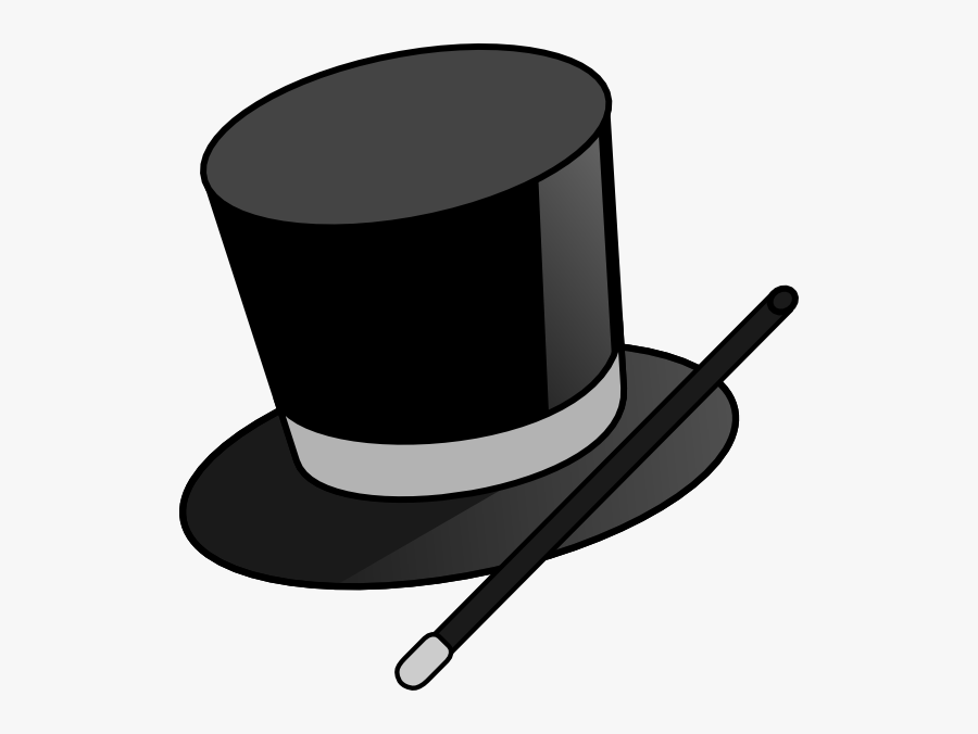 Collection Of Magician Hat High Quality - Magic Hat And Wand Clipart, Transparent Clipart