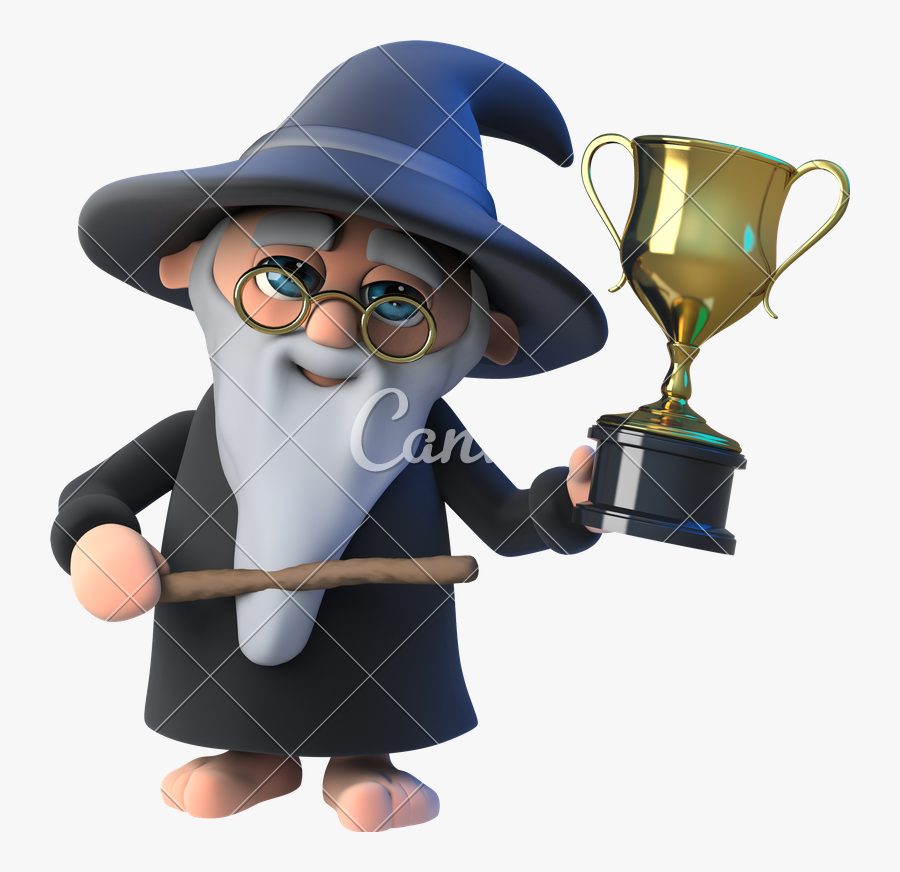 Clip Art Funny Magician - Cartoon Funny Magician Wand, Transparent Clipart