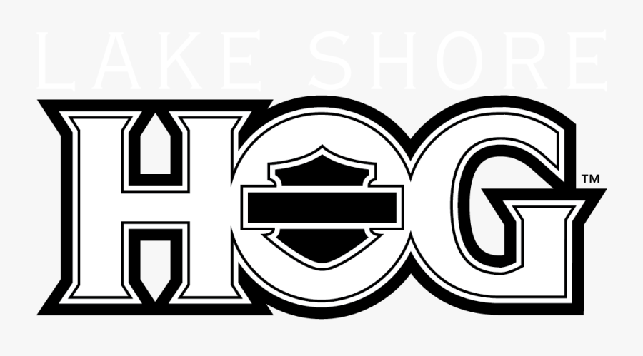 Lake Shore H - Logo Harley Davidson Hog, Transparent Clipart