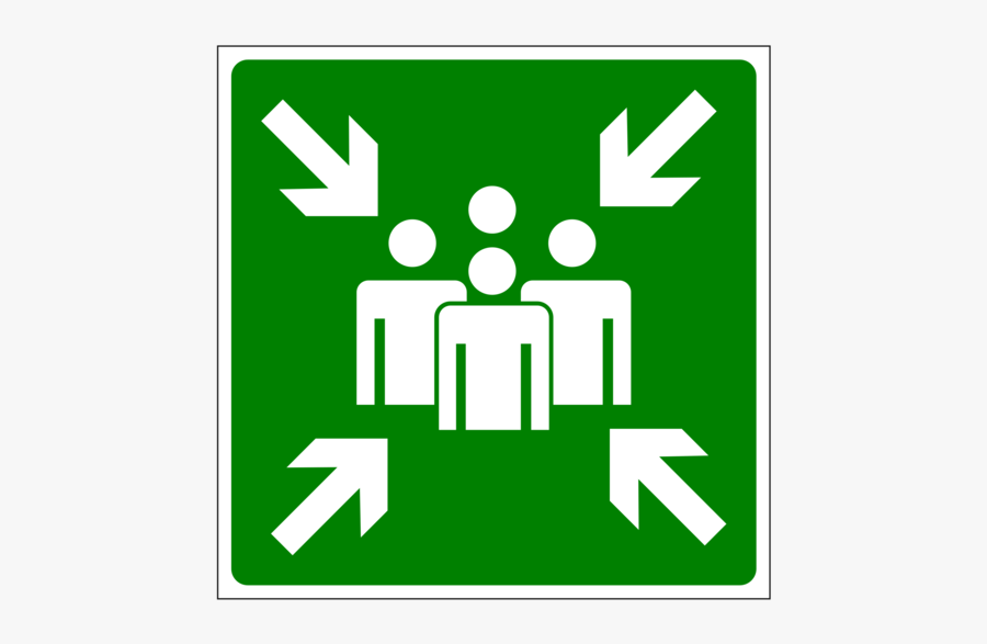 Grass,area,text - Assembly Point Icon Png, Transparent Clipart