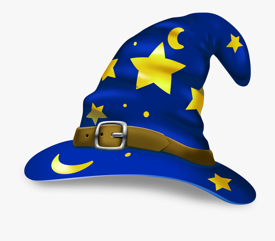 Hat Robe Gandalf Magician Clip Art - Transparent Background Wizard Hat Clipart, Transparent Clipart