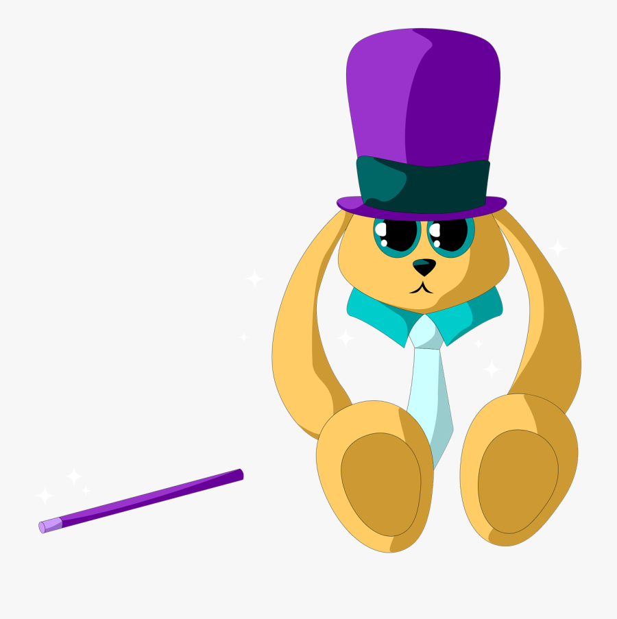 Focus The Magician The Disappearance Free Picture - Cartoon, Transparent Clipart