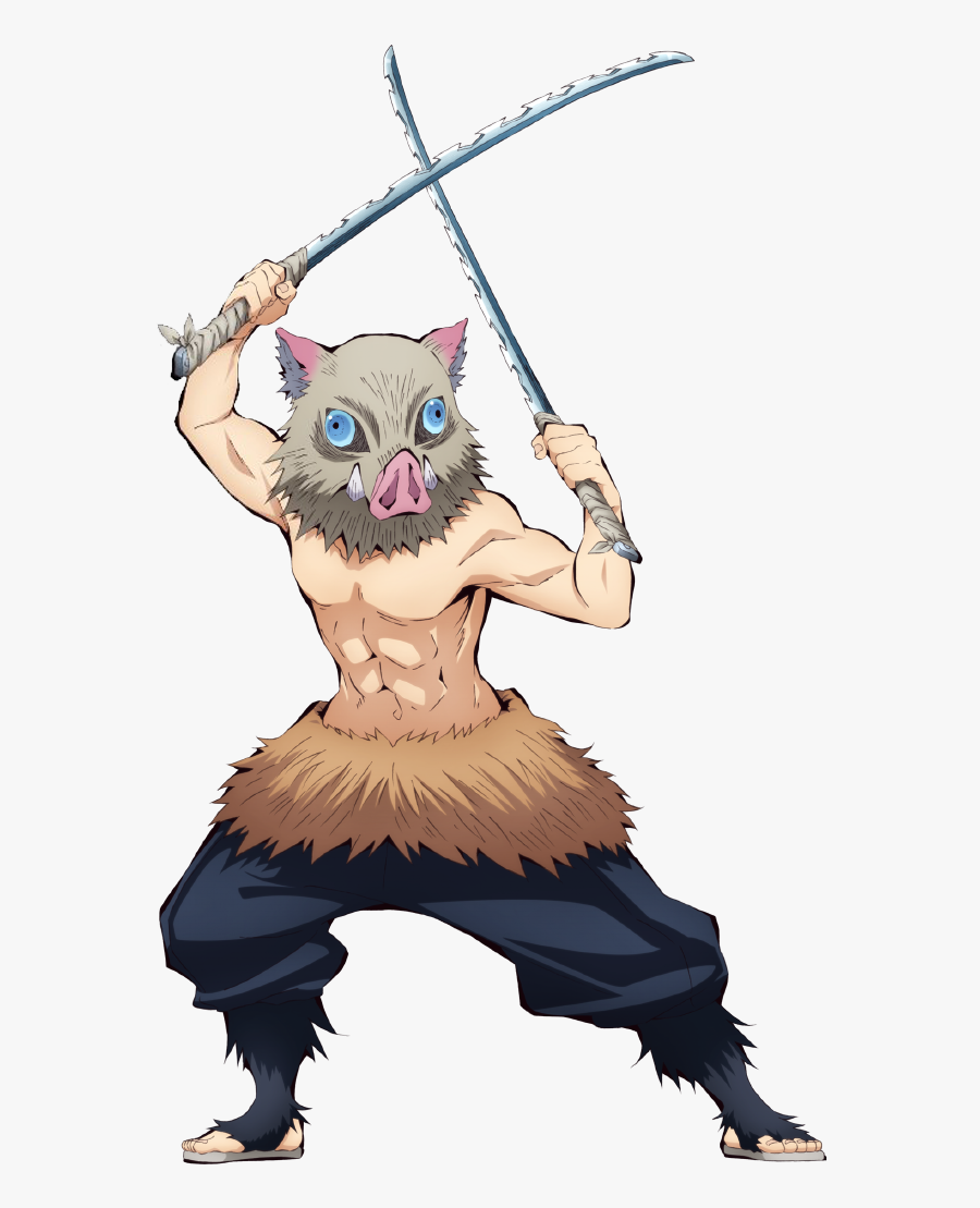 Kimetsu No Yaiba Wikia - Kimetsu No Yaiba Inosuke, Transparent Clipart