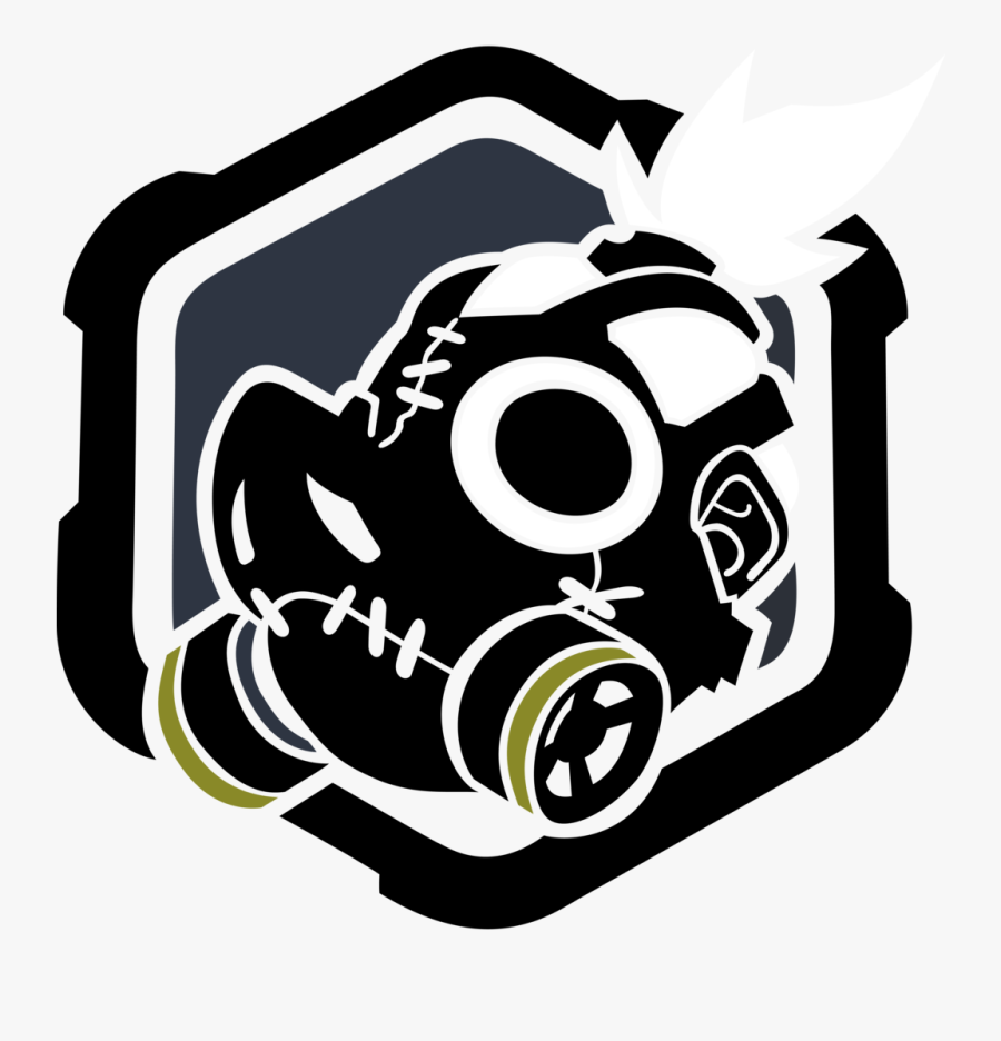 Clip Art Overwatch Roadhog Spray Vector By Kyuubi3000 - Roadhog Sprays, Transparent Clipart