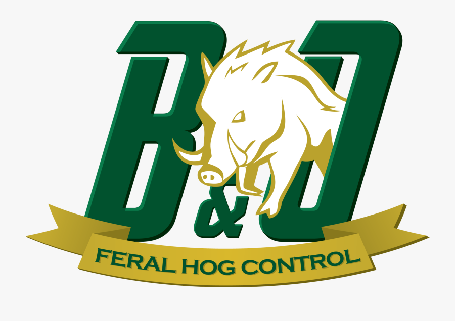 B&o Feral Hog Control Logo - Illustration, Transparent Clipart