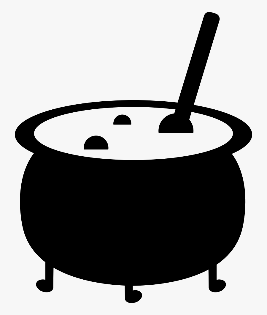 Cauldron,clip Art,cookware And And White,tableware - Cauldron Icon Png, Transparent Clipart