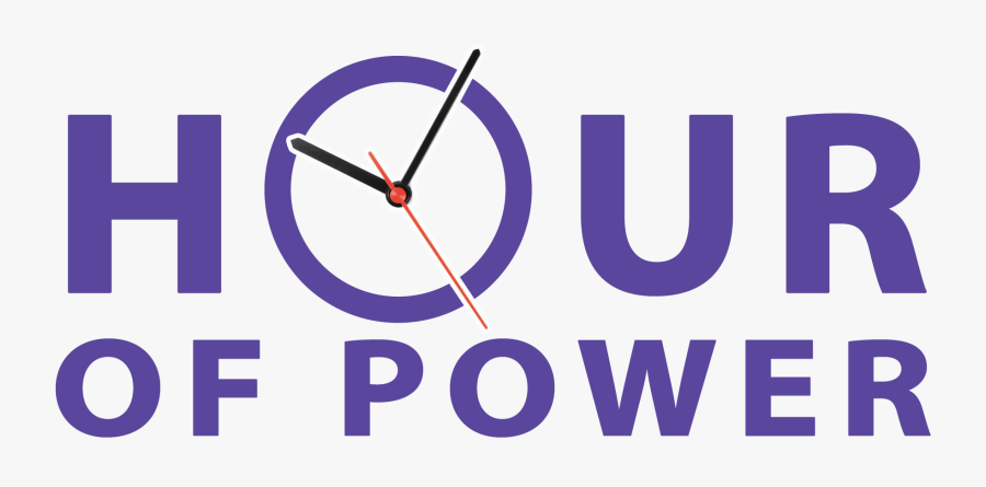 Transparent Achieving Goals Clipart - Hour Of Power Png, Transparent Clipart