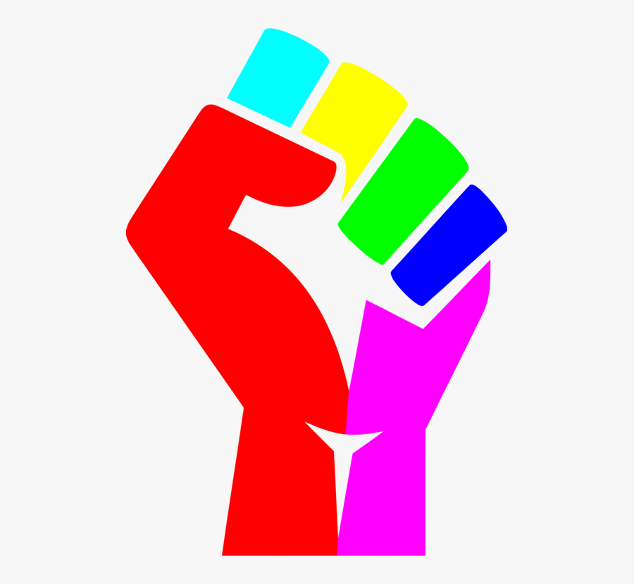 Fist Clipart Power Symbol - Revolution Hand Png, Transparent Clipart