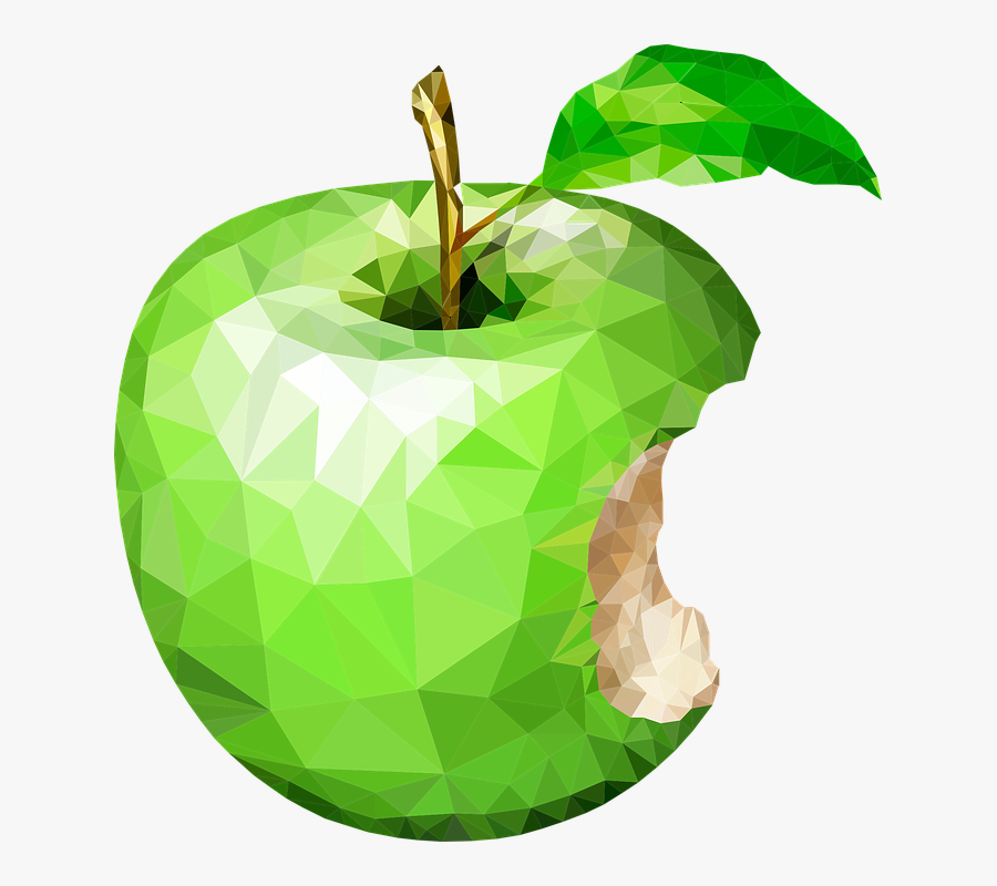 Apple, Fruit, Apples, Green Apple, Nature, Vegetable - Green Apple Art Png, Transparent Clipart