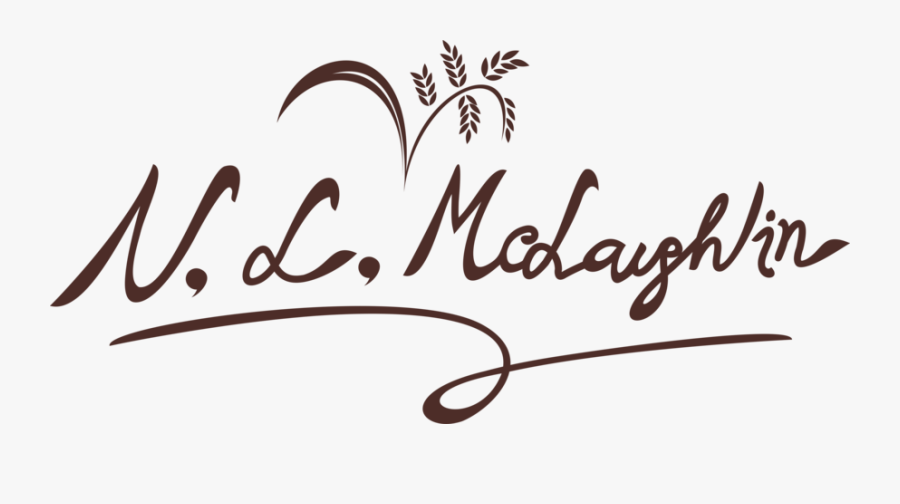 N - L - Mclaughlin - Calligraphy, Transparent Clipart