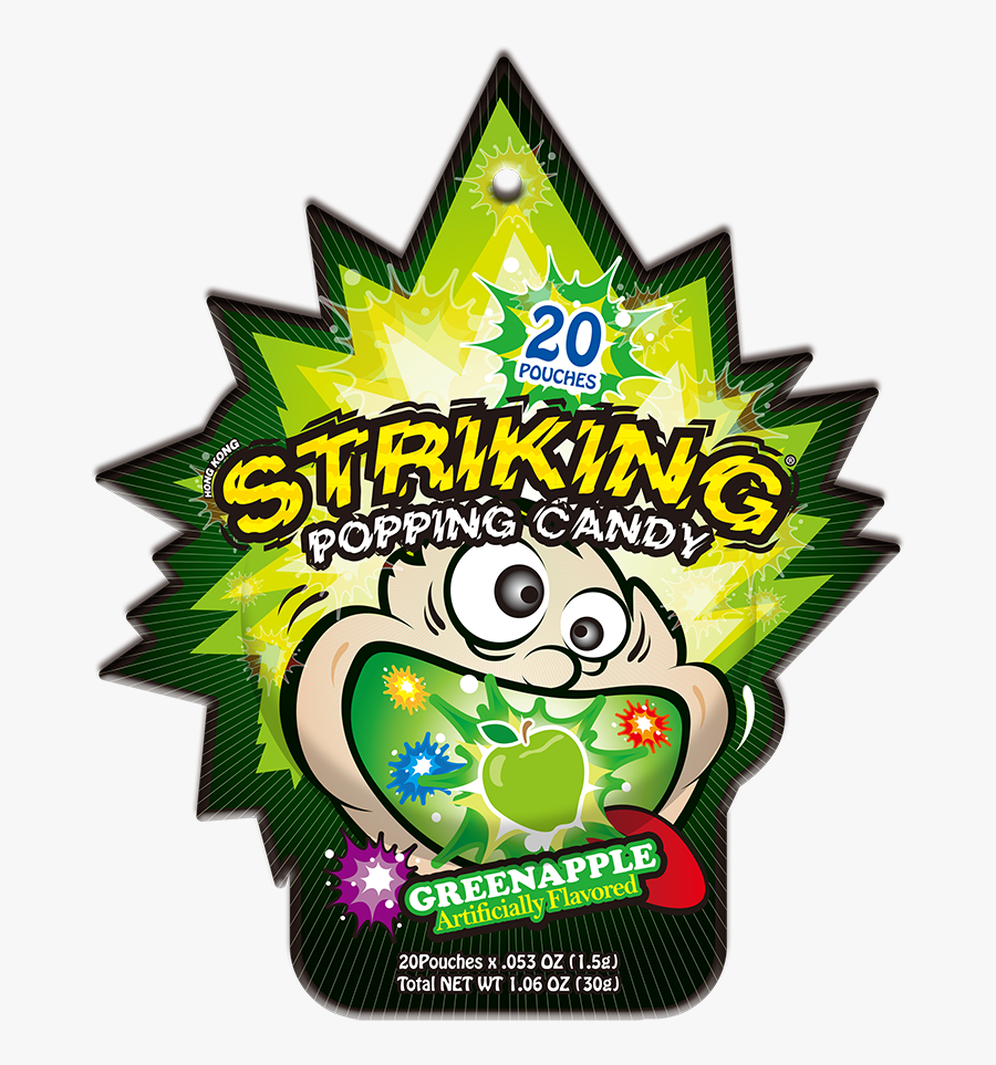 Striking Popping Candy Cola, Transparent Clipart