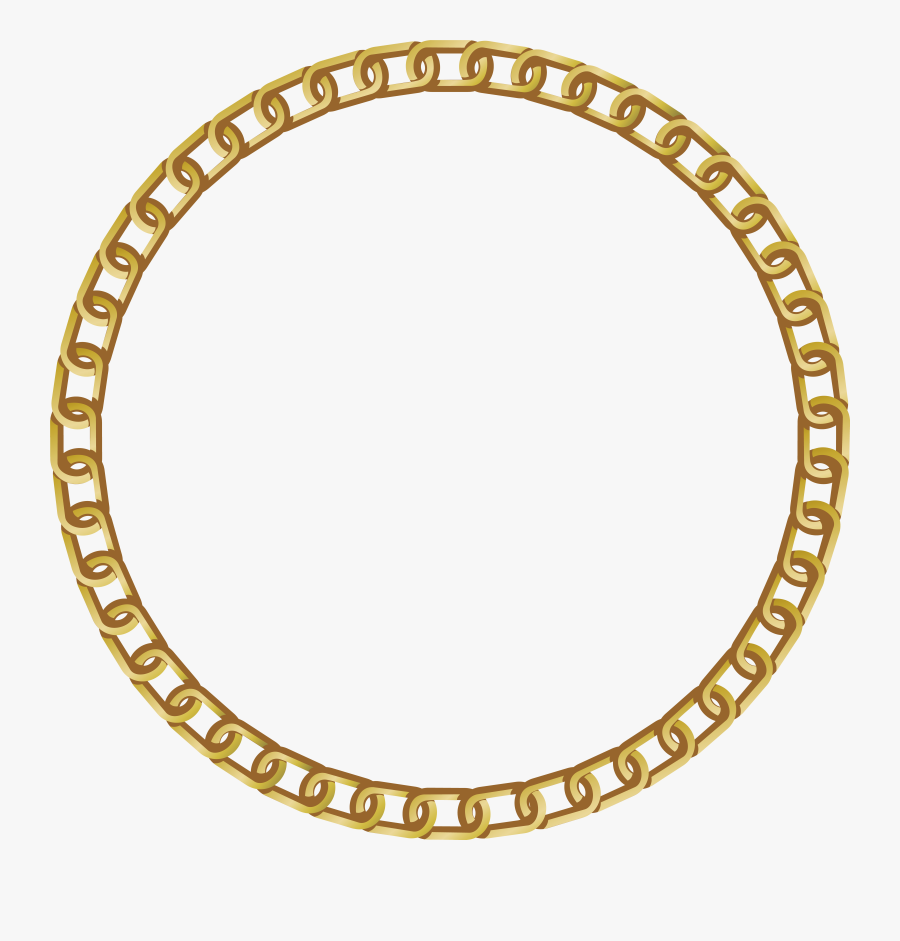 Round Png Frame, Transparent Clipart
