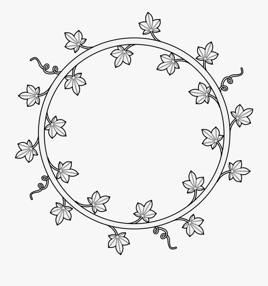 Ivy Heraldry, Transparent Clipart