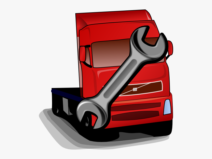 10 Wheeler Truck Clip Art, Transparent Clipart