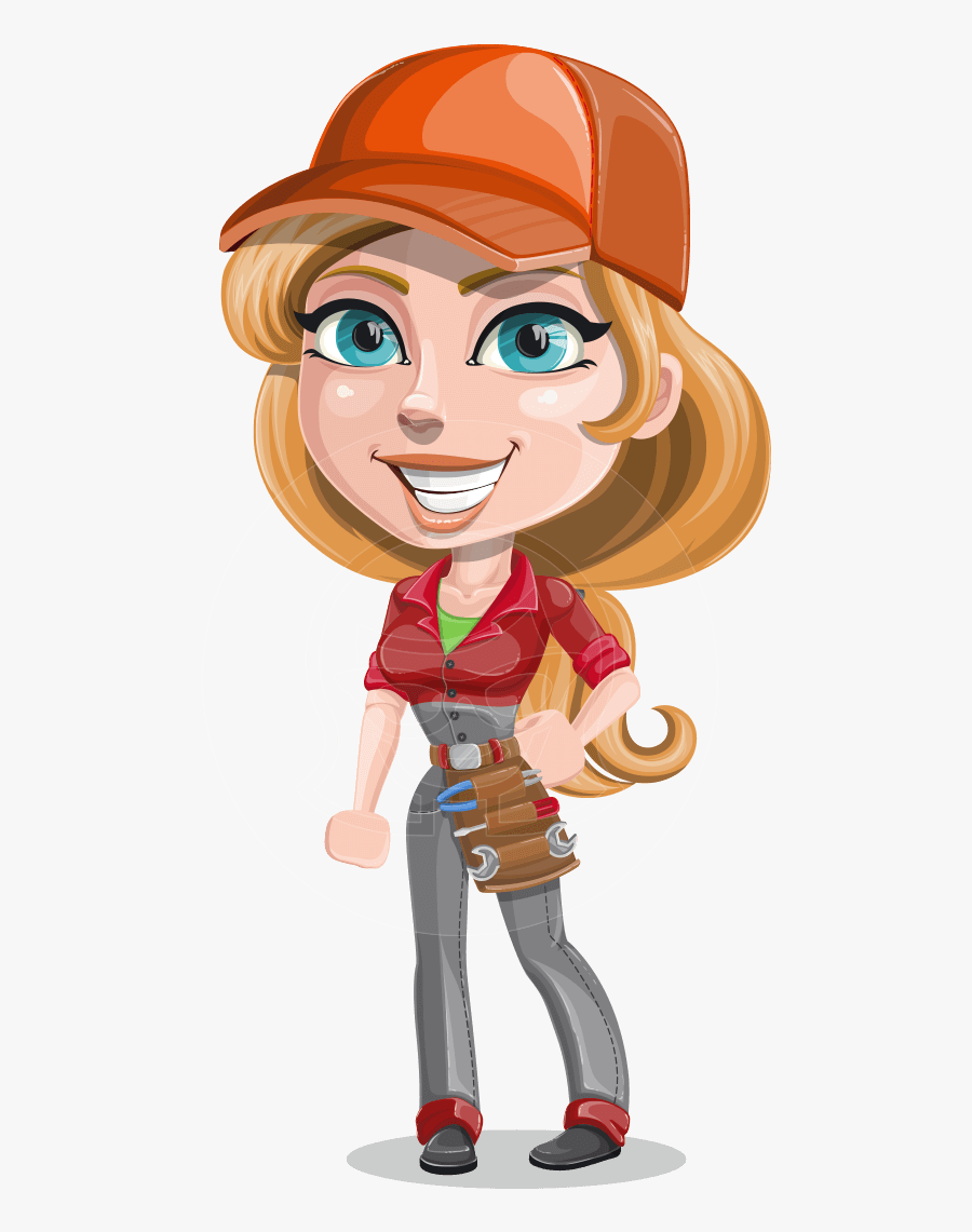 Female Cartoon Characters Png, Transparent Clipart