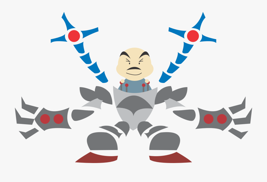Free Man In Robot - Vector Graphics, Transparent Clipart