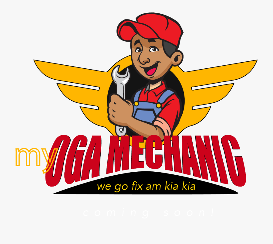 My Oga Mechanic - Cartoon, Transparent Clipart