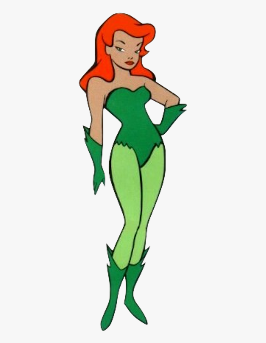 Poison Ivy - Original Poison Ivy Cartoon, Transparent Clipart