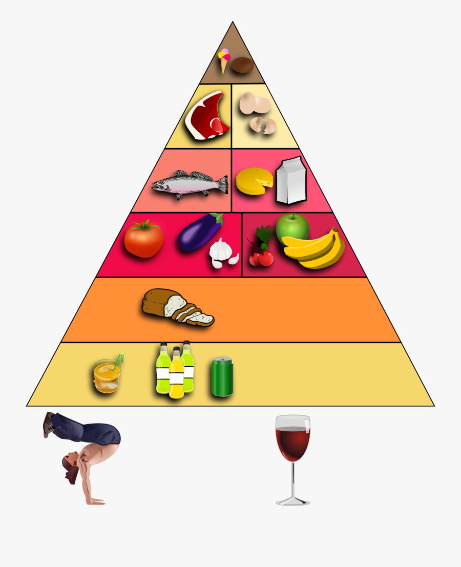 Food Clipart Pyramid, Transparent Clipart