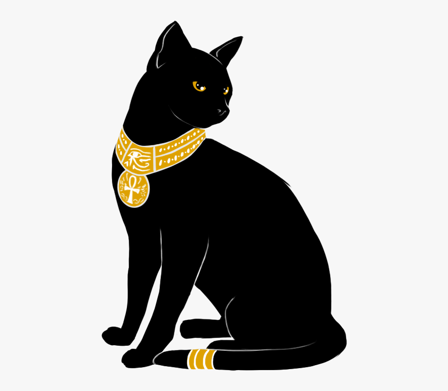Egyptian Pyramids Png Clip Art Source - Egyptian Black Cat, Transparent Clipart