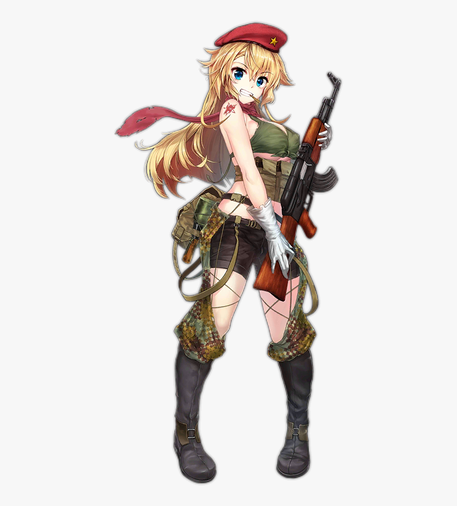 Girls Frontline Ak 47, Transparent Clipart