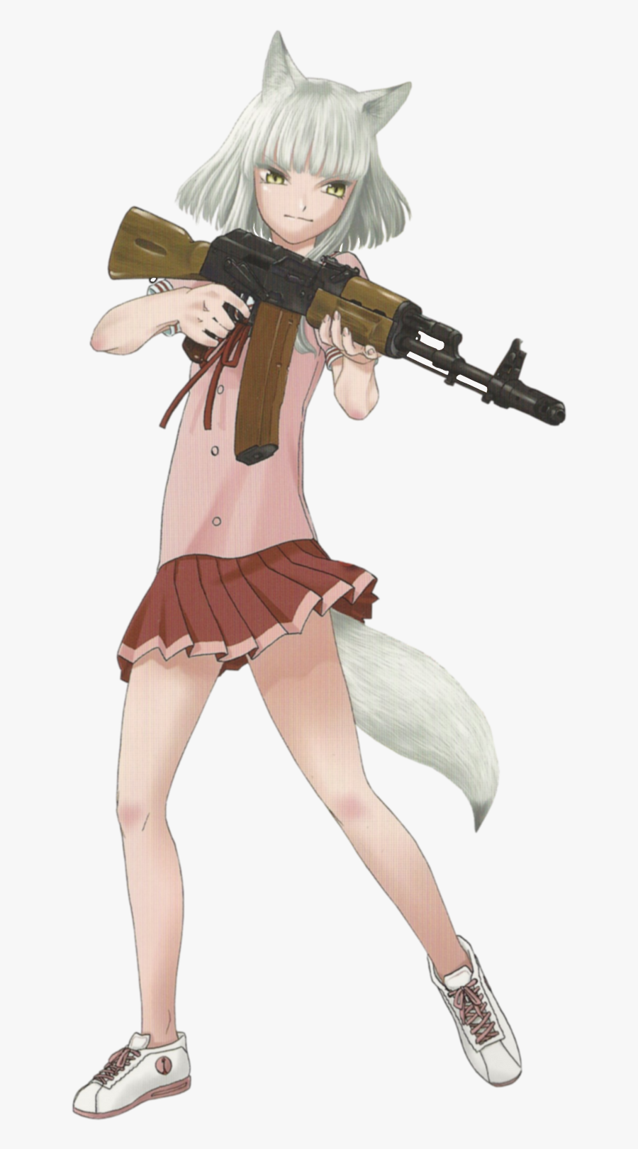 Ak 47 Vector Png - Upotte Figure, Transparent Clipart