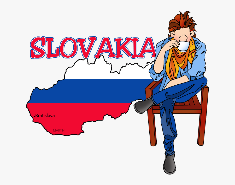 Slovakia Map - Clipart Slovakia, Transparent Clipart