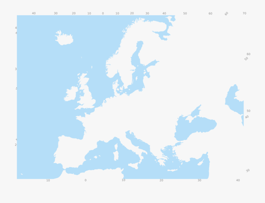 Architetto Europe 01 - Map Of Roman Air Bases, Transparent Clipart