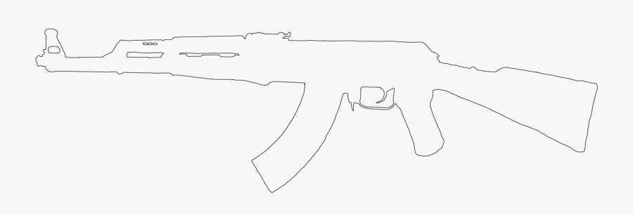 Ak Usable No Need - Assault Rifle, Transparent Clipart