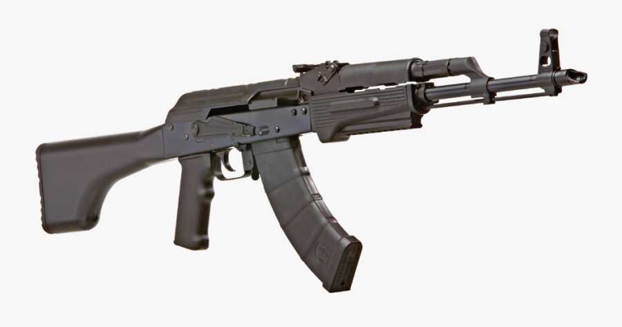 Blacked Out Ak 47, Transparent Clipart