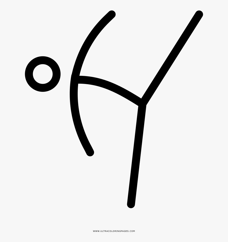 Taekwondo Coloring Page, Transparent Clipart